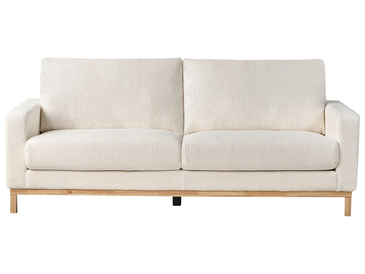 Siggard 2 Seater Sofa White Boucle