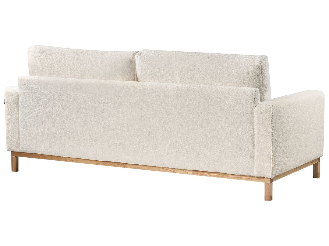 Siggard 2 Seater Sofa White Boucle