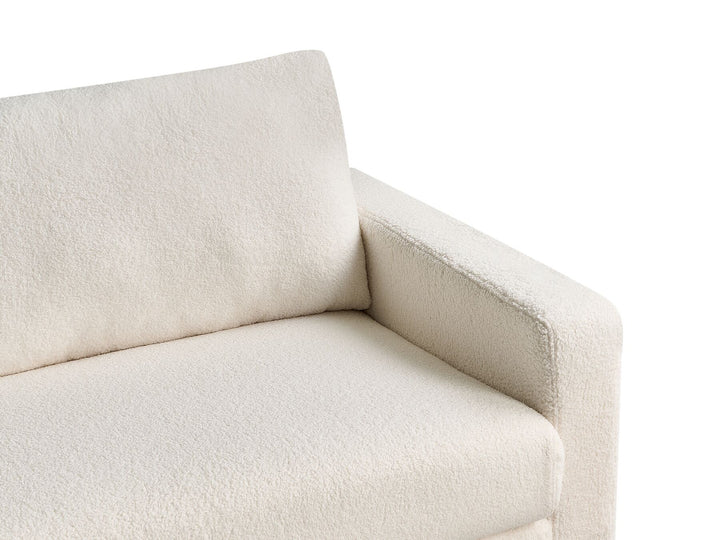 Siggard 2 Seater Sofa White Boucle