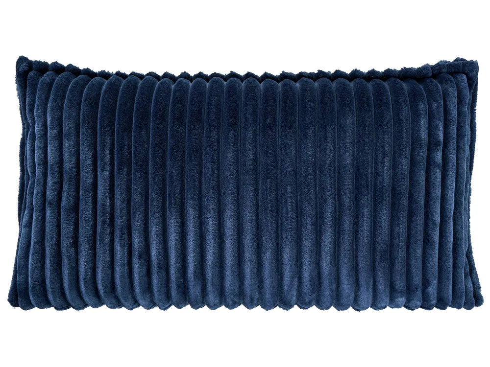 Single Sofa Bed Corduroy Blue Eirenox