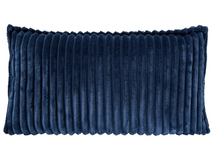 Single Sofa Bed Corduroy Blue Eirenox