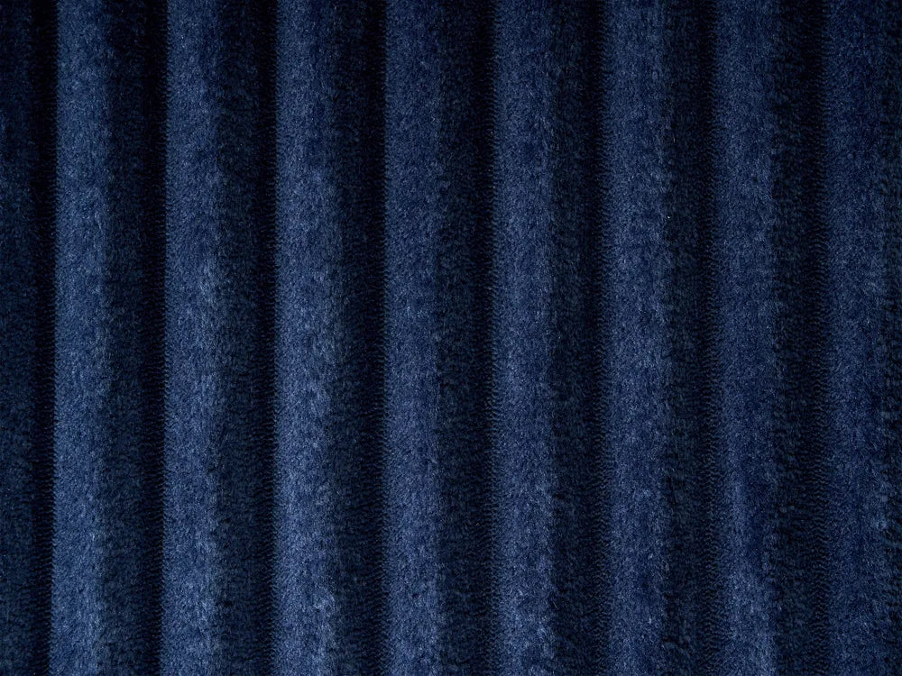 Single Sofa Bed Corduroy Blue Eirenox