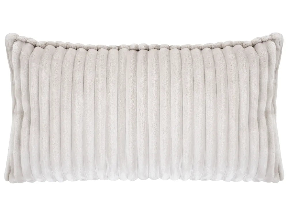 Single Sofa Bed Corduroy Off-White Eirenox