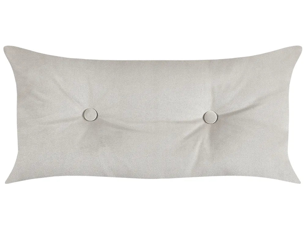 Single Sofa Bed Velvet Light Grey Faelis