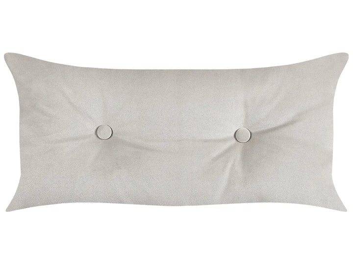 Single Sofa Bed Velvet Light Grey Faelis