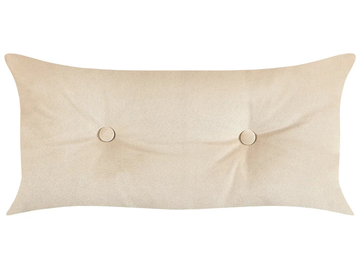 Single Sofa Bed Velvet Sand Beige Faelis