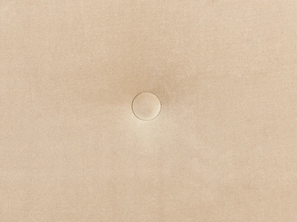 Single Sofa Bed Velvet Sand Beige Faelis