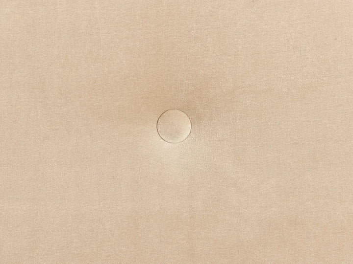 Single Sofa Bed Velvet Sand Beige Faelis