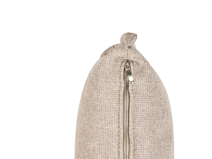 Single Sofa Bed Fabric Beige Devern