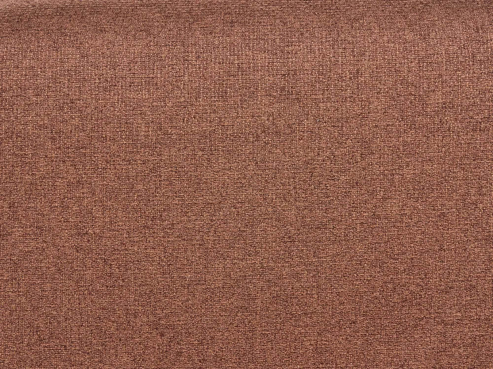 Single Sofa Bed Fabric Brown Devern