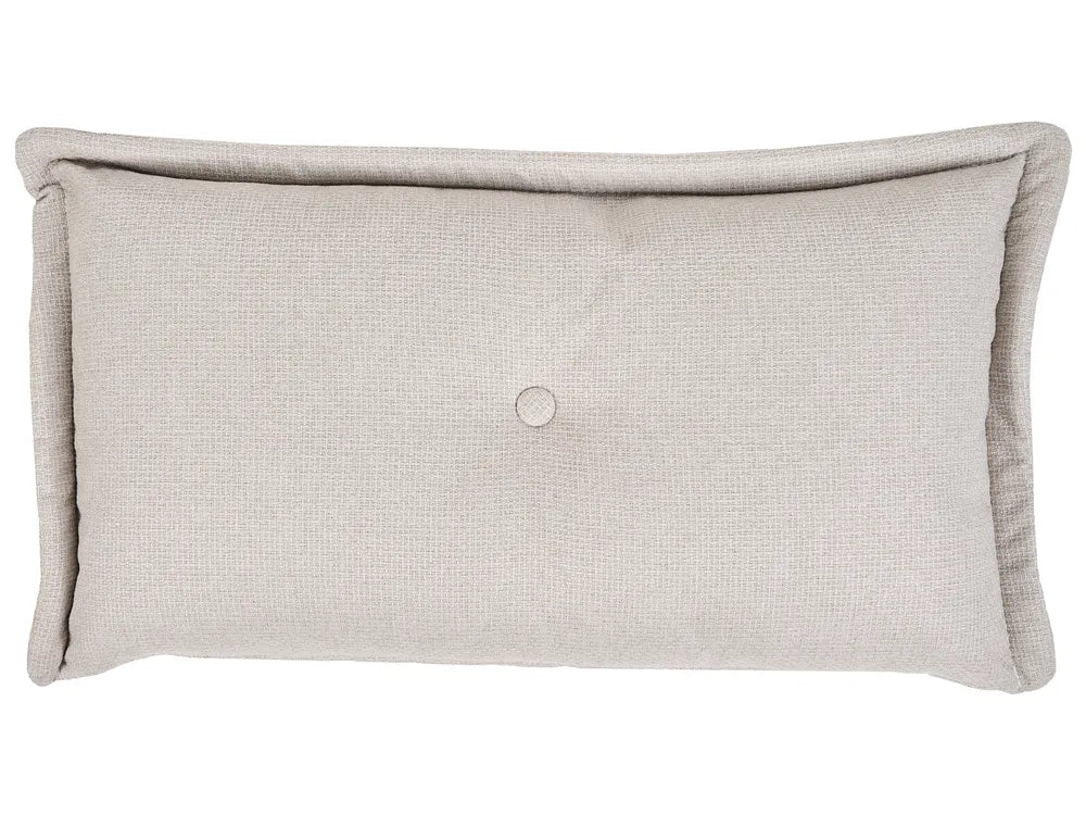 Single Sofa Bed Fabric Off-White Devern