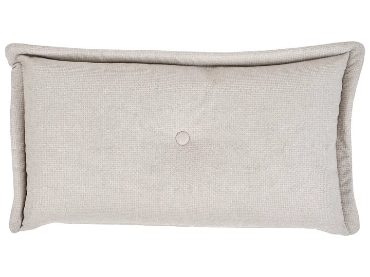 Single Sofa Bed Fabric Off-White Devern