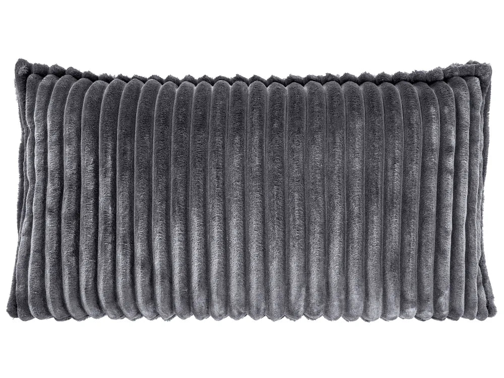 Single Sofa Bed Corduroy Grey Eirenox