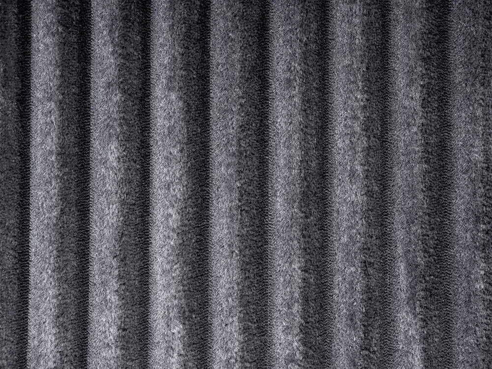 Single Sofa Bed Corduroy Grey Eirenox