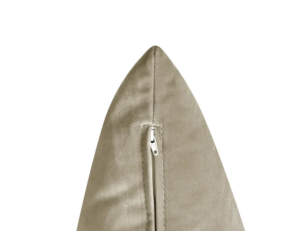 Single Sofa Bed Velvet Olive Green Auren