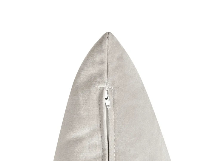 Single Sofa Bed Velvet Light Grey Auren