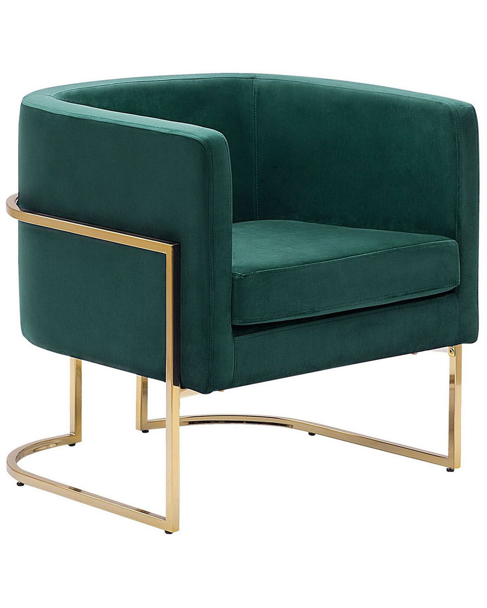 Sirkka Armchair Velvet Dark Green 