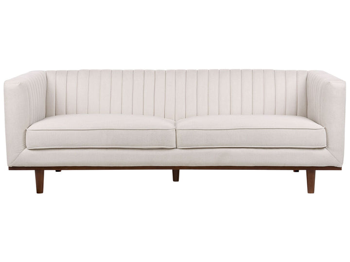 Skaule 3 Seater Fabric Sofa Beige