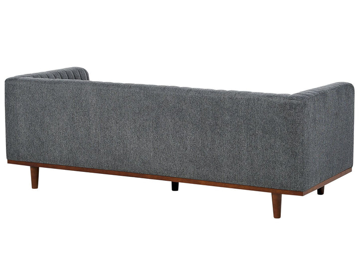 Skaule 3 Seater Fabric Sofa Dark Grey