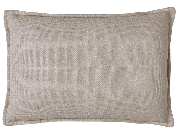 Sofa Bed 2 Seater Faux Linen Beige Aurelia