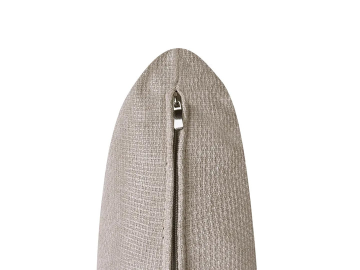 Sofa Bed 2 Seater Faux Linen Beige Aurelia