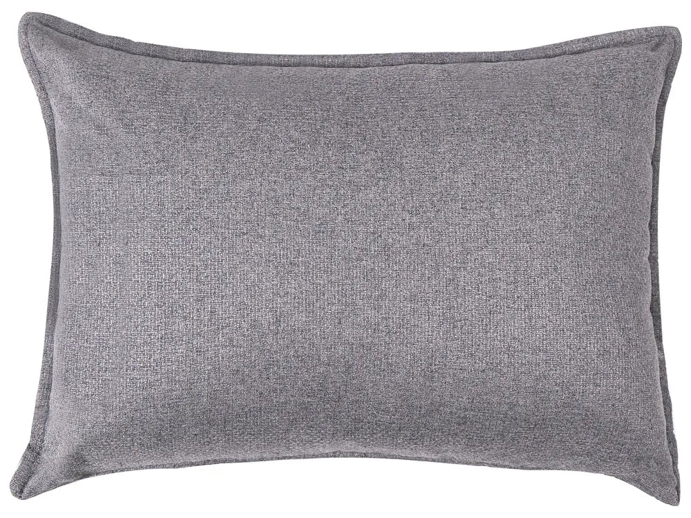 Sofa Bed 2 Seater Faux Linen Dark Grey Aurelia