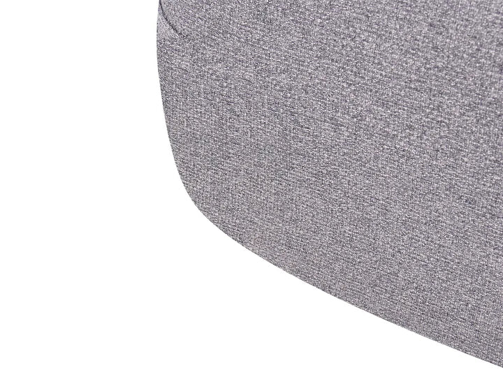 Sofa Bed 2 Seater Faux Linen Dark Grey Aurelia