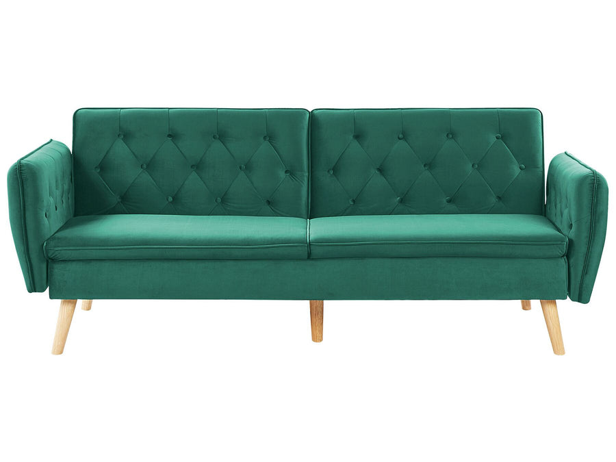 Bardu Sofa Bed Dark Green Velvet