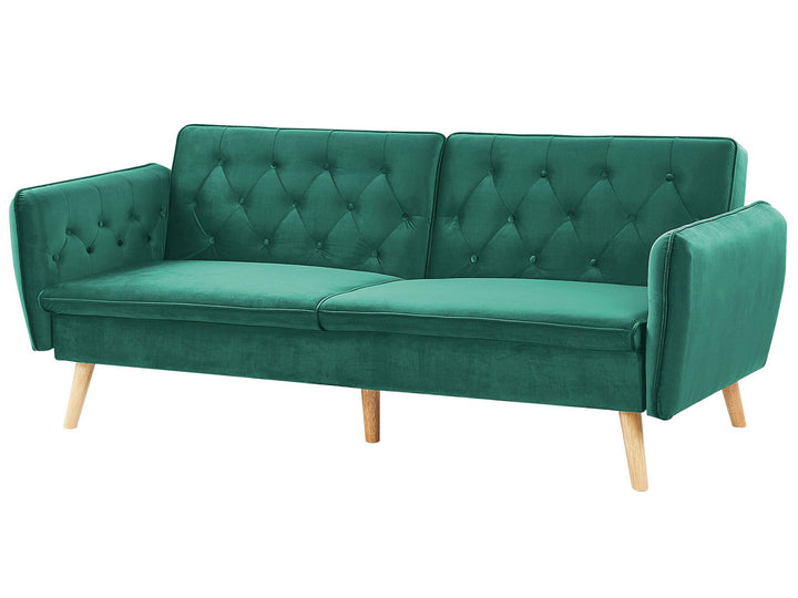 Bardu Sofa Bed Dark Green Velvet