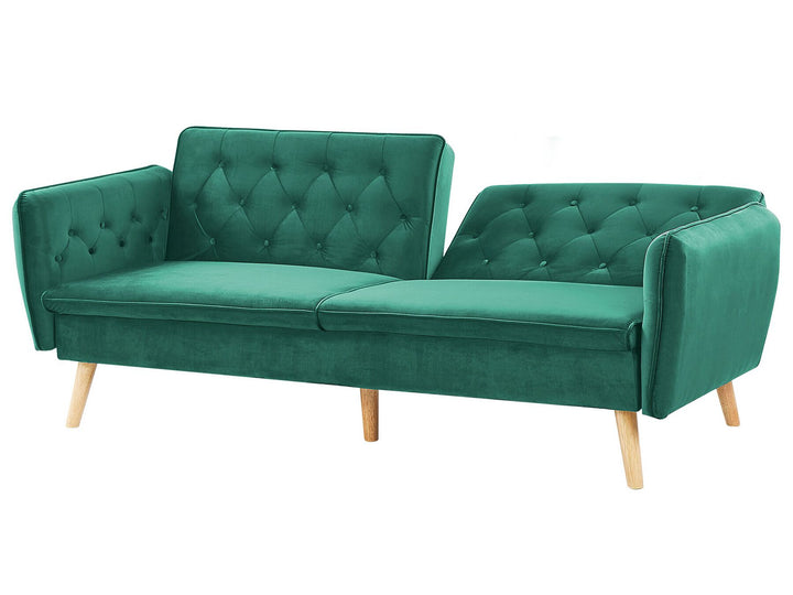 Bardu Sofa Bed Dark Green Velvet