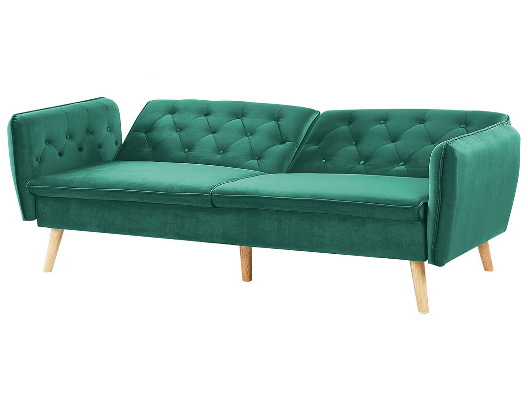 Bardu Sofa Bed Dark Green Velvet