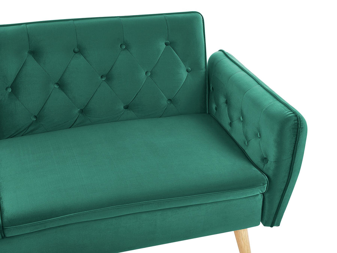 Bardu Sofa Bed Dark Green Velvet