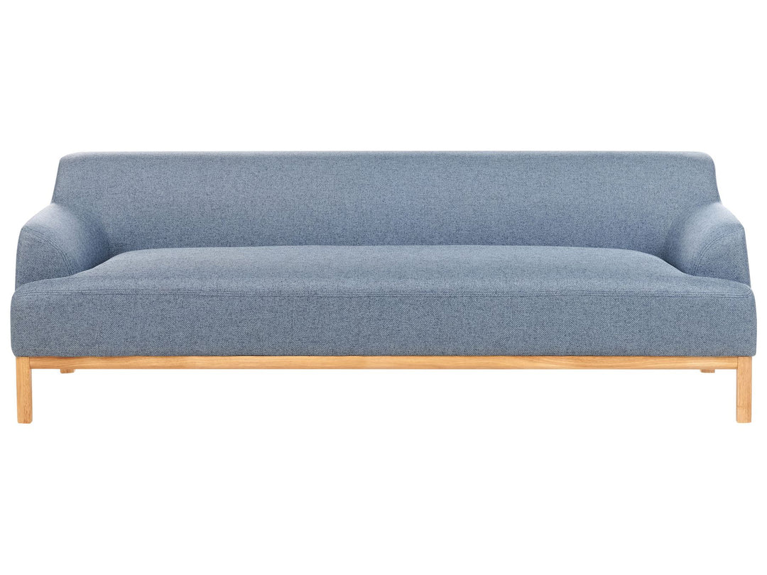 Sosjo 3 Seater Fabric Sofa Blue