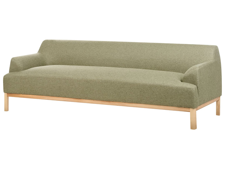 Sosjo 3 Seater Fabric Sofa Green