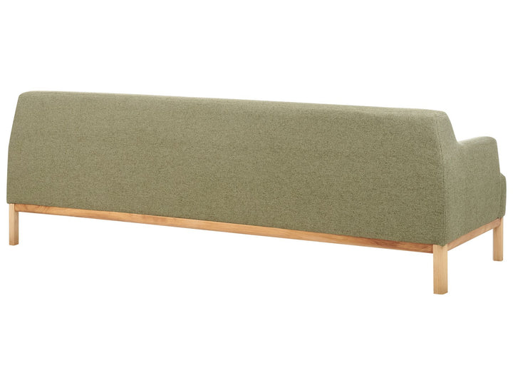 Sosjo 3 Seater Fabric Sofa Green