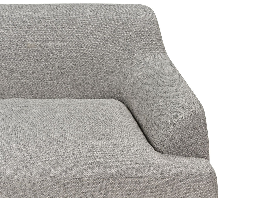 Sosjo 3 Seater Fabric Sofa Grey