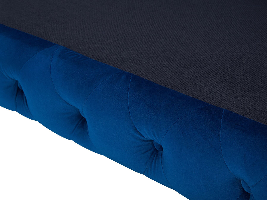 Sotra 3 Seater Velvet Fabric Sofa Cobalt Blue