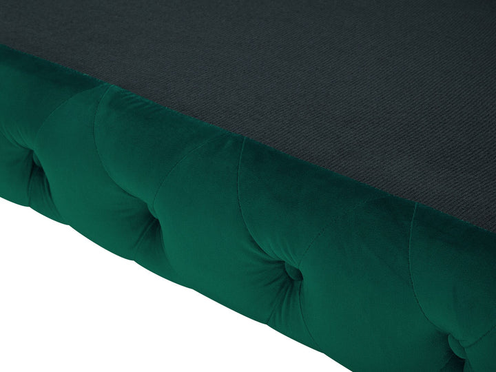 Sotra 3 Seater Velvet Fabric Sofa Emerald Green