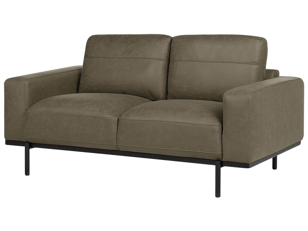 Sovik 2 Seater Fabric Sofa Green