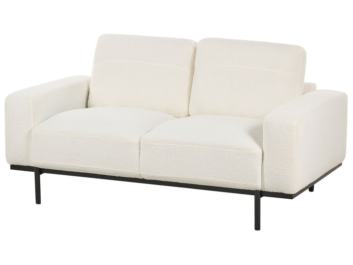 Sovik 2 Seater Sofa Boucle White