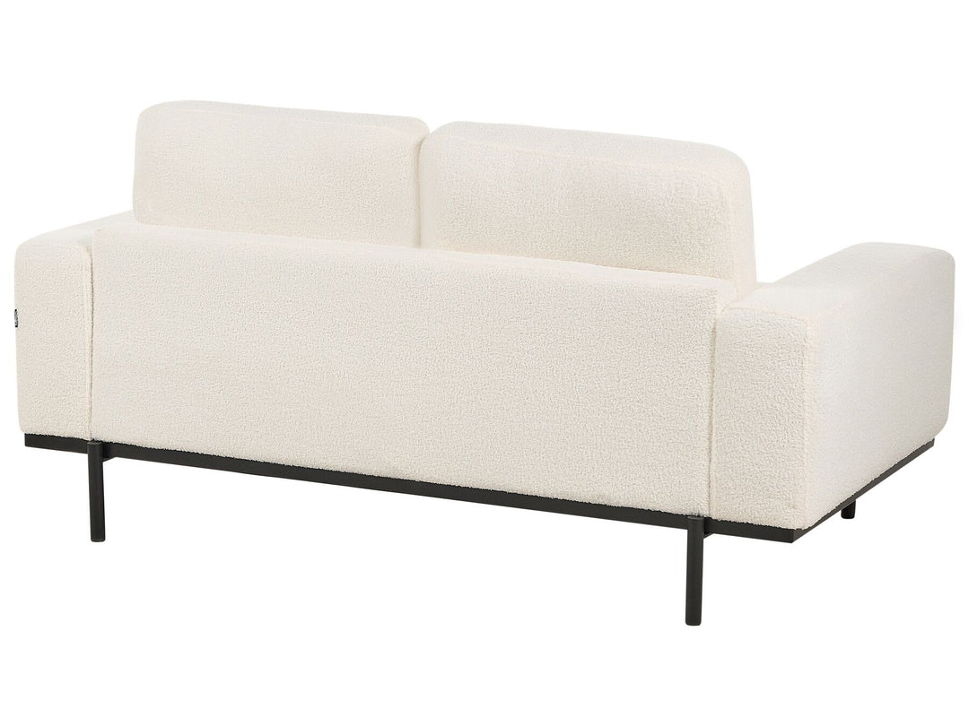 Sovik 2 Seater Sofa Boucle White