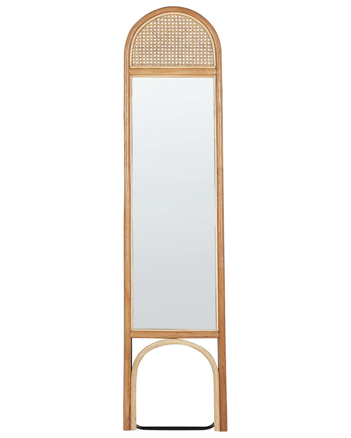 Standing Mirror Brussey Rattan Natural