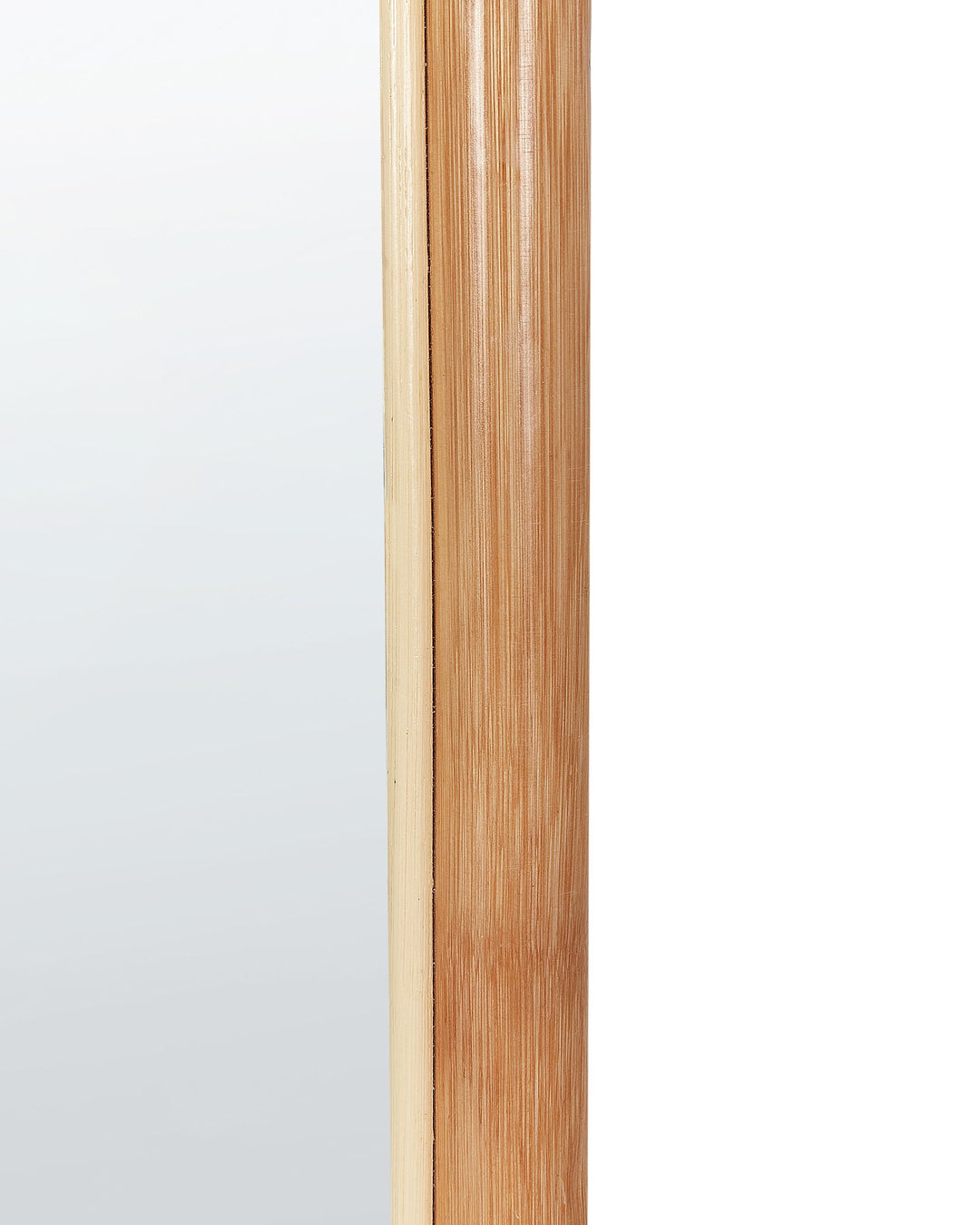 Standing Mirror Brussey Rattan Natural