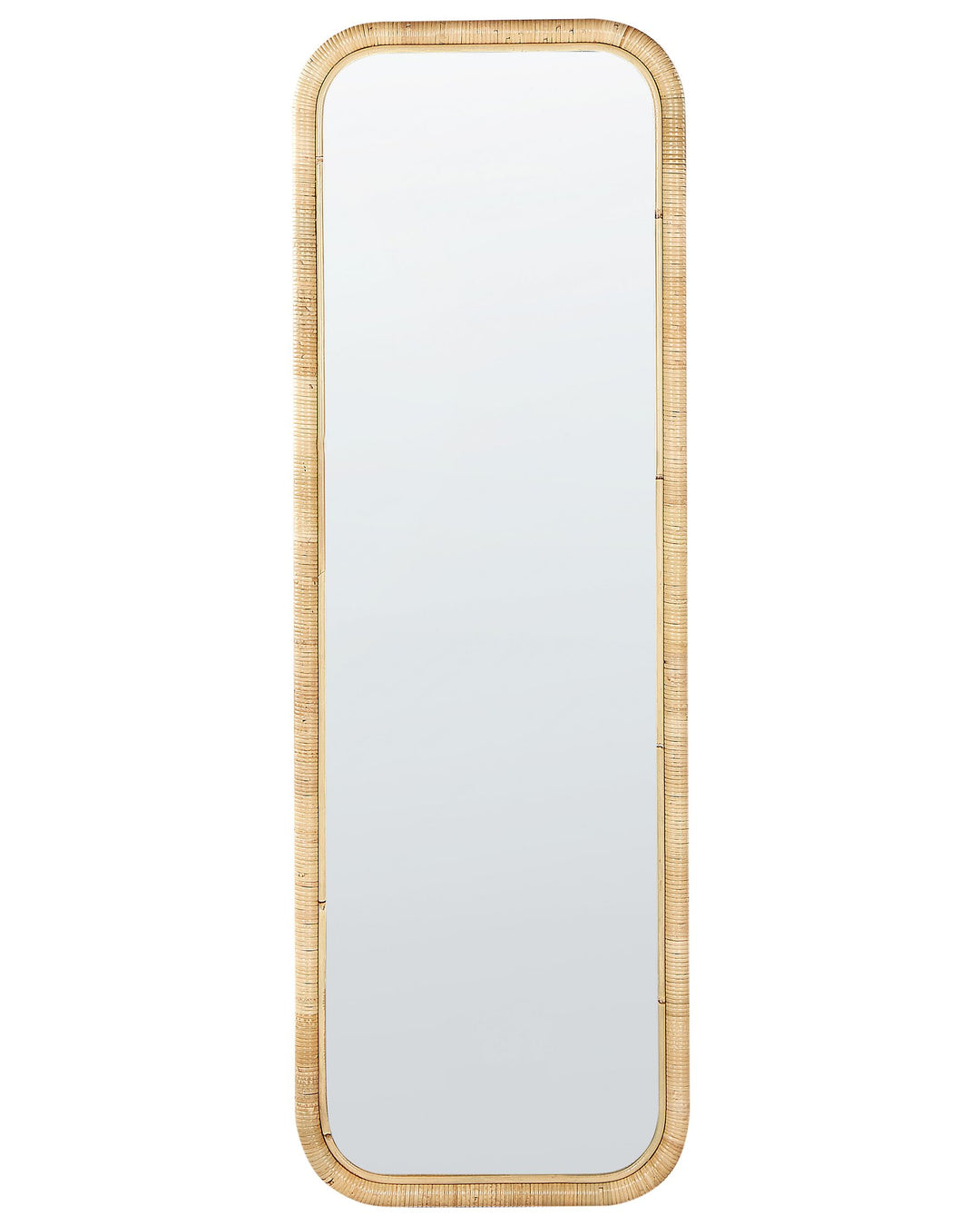 Standing Mirror Malange Rattan Natural