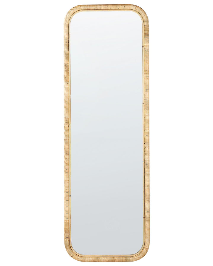 Standing Mirror Malange Rattan Natural