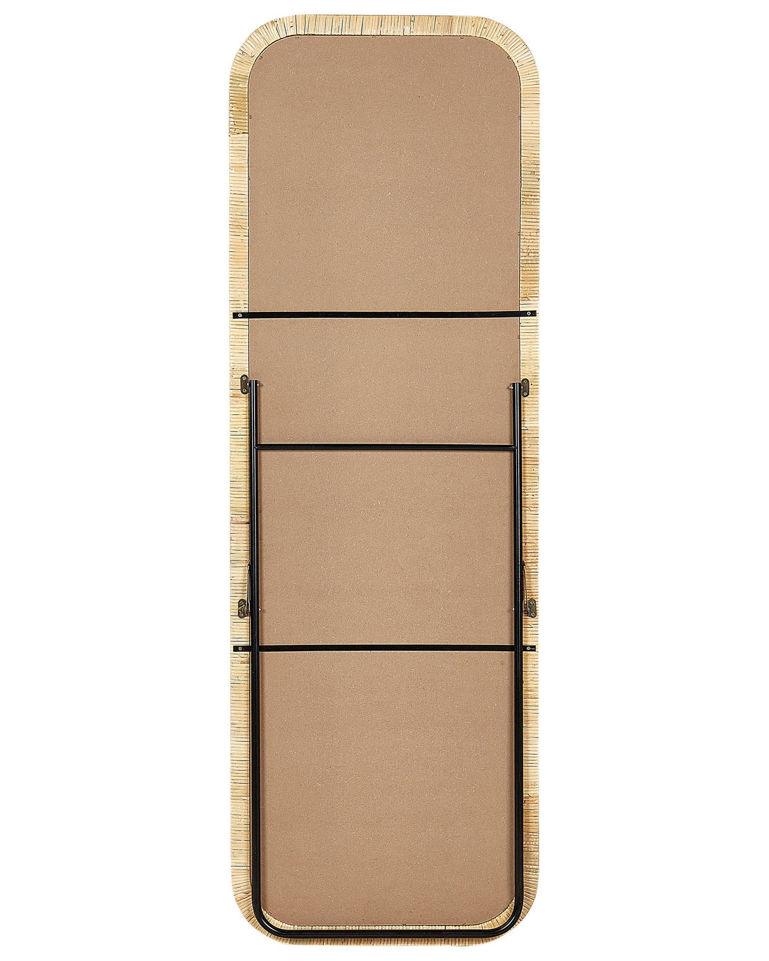 Standing Mirror Malange Rattan Natural
