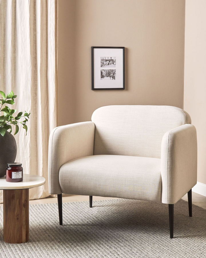 Stouby Armchair Light Beige