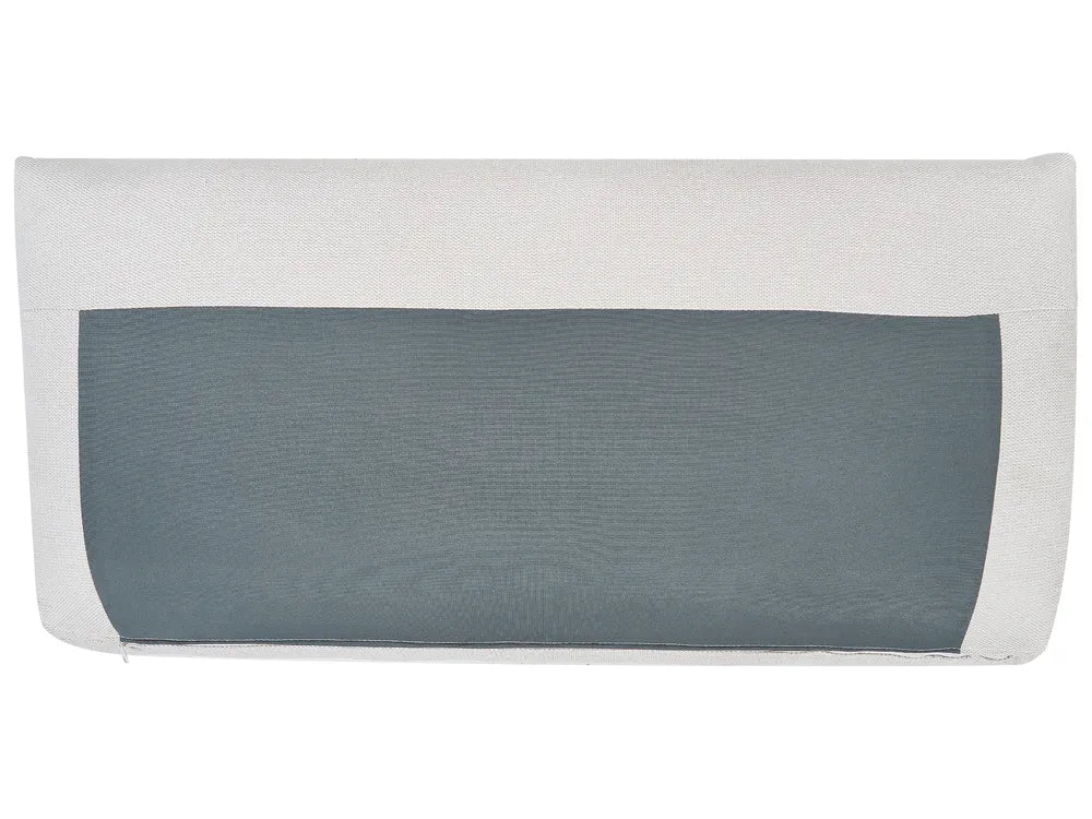 Sofa Bed 3 Seater Fabric Light Beige with Storage Right Hand Fairbairn