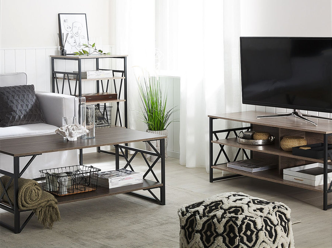 TV Stand Taupe Ashae