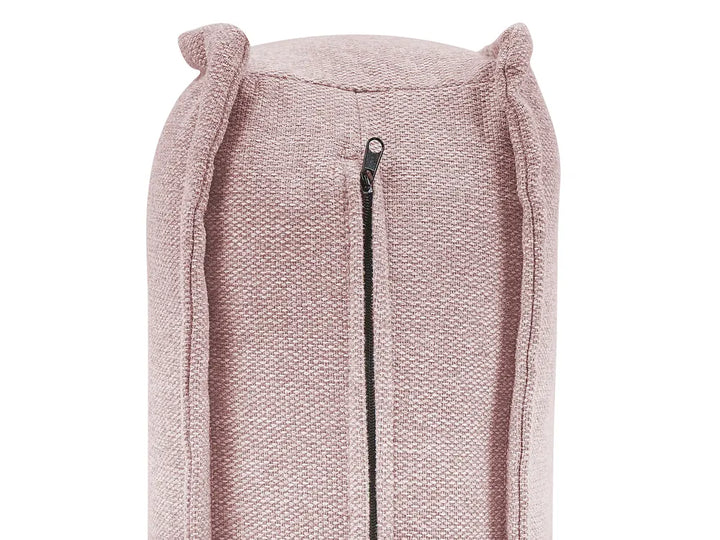 Modular Corner Sofa 4 Seater Fabric Pink Right Hand Oxford